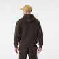 Men's New Era League Essential Oversize Hoodie MLB Los Angeles Dodgers Brown