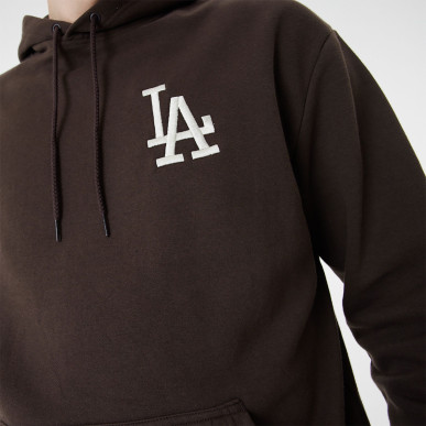 Sudadera MLB Los Angeles Dodgers New Era League Essential Oversize Maron