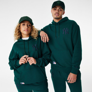 Men's New Era League Essential Oversize Hoodie MLB New York Yankees Green