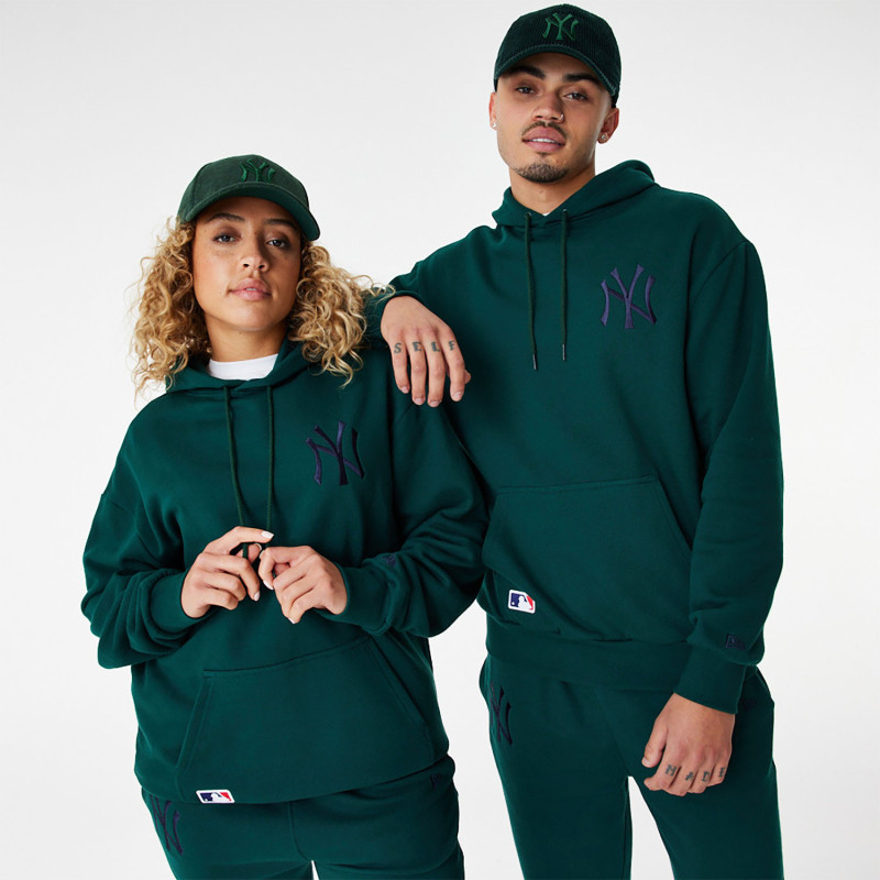 Men's New Era League Essential Oversize Hoodie MLB New York Yankees Green