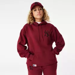 Sudadera MLB New York Yankees New Era League Essential Oversize Rojo