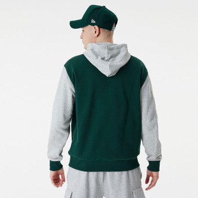Men's New Era Team Patch Oversize Hoodie MLB New York Yankees Green