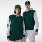 Men's New Era Team Patch Oversize Hoodie MLB New York Yankees Green