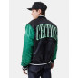 Bomber NBA Boston Celtics New Era Satin Noir