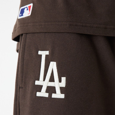 Men's New Era League Essential Jogger MLB Los Angeles Dodgers Brown