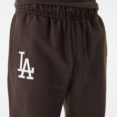 Men's New Era League Essential Jogger MLB Los Angeles Dodgers Brown