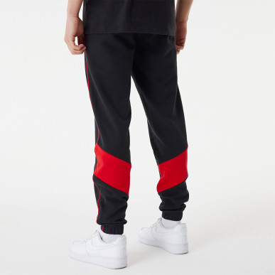 Pantalone NBA Chicago Bulls New Era Colour Block Jogger Negro