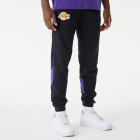 Pantalone NBA Los Angeles Lakers New Era Colour Block Jogger Negro