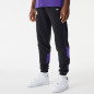 Pantalone NBA Los Angeles Lakers New Era Colour Block Jogger Negro