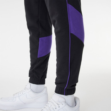 New Era Colour Block Jogger NBA Los Angeles Lakers Black