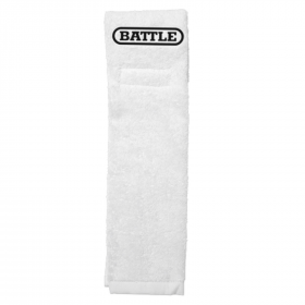 Serviette de football américain Battle Towel blanc