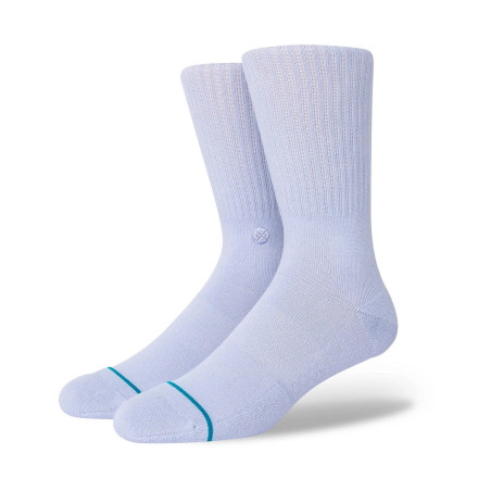 Stance Icon Socks Lilac Ice