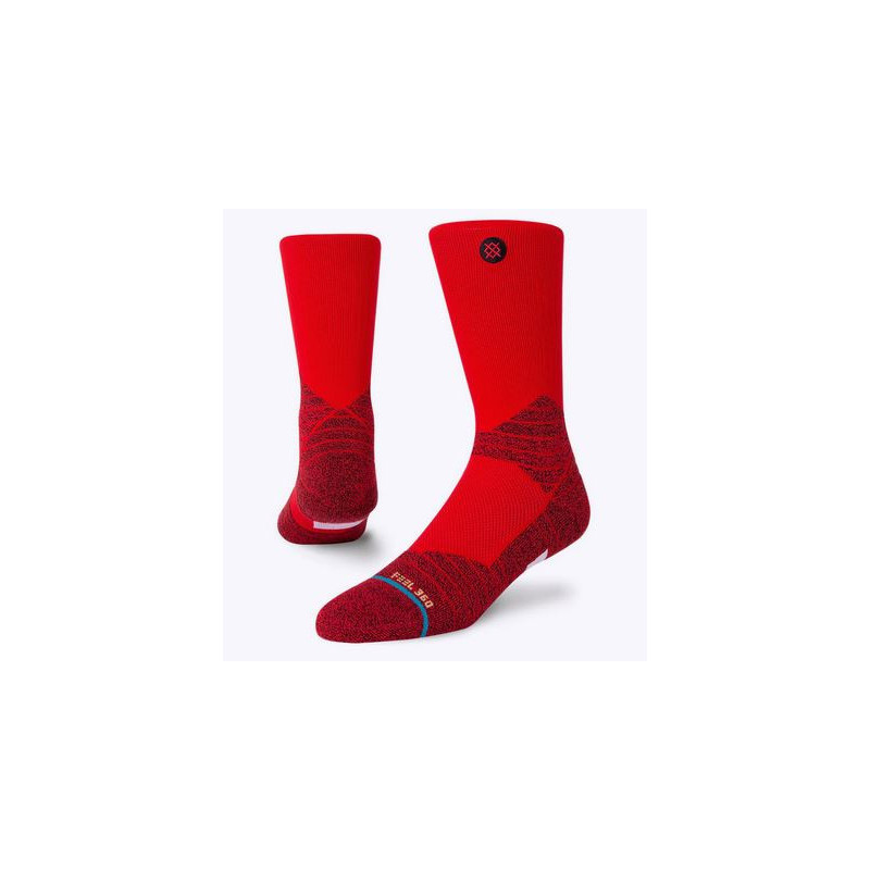 Stance Icon Sport Crew Socks Red
