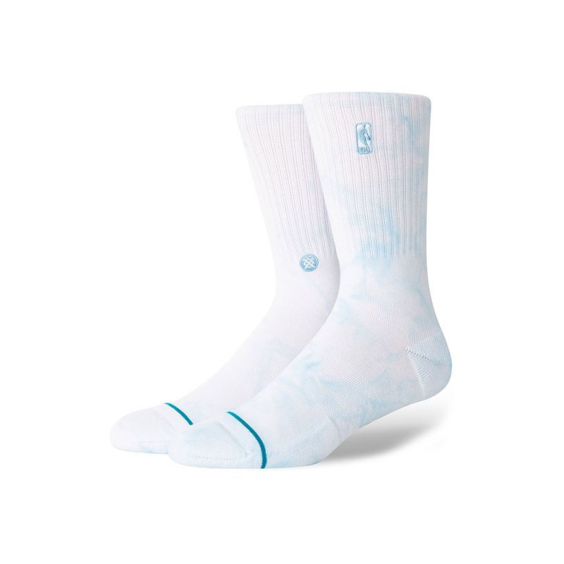 Stance NBA Logoman Dye Socks white Stance NBA Logoman Dye Socks white