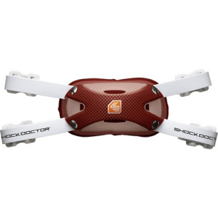 Mentonnière Shock Doctor Ultra Carbon Rouge