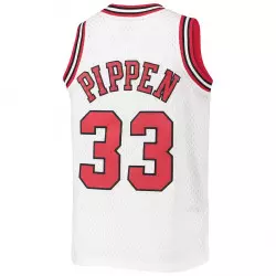 Maillot NBA Scottie Pippen Chicago Bulls 1997-98 Mitchell & Ness Blanc Pour enfant