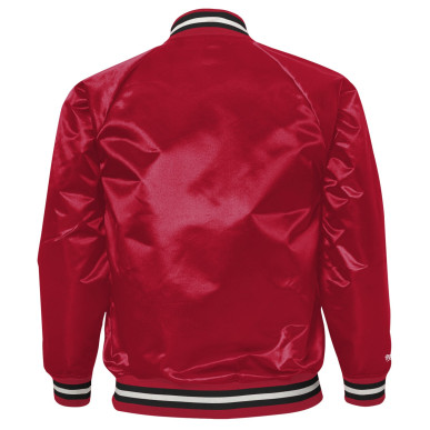 Kid's Mitchell & Ness Lightweight Satin Jacket NBA Chicago Bulls Red
