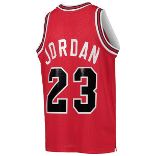 Maillot NBA Michael Jordan Chicago Bulls 1984-85 Mitchell & Ness Authentic Rouge Pour enfant