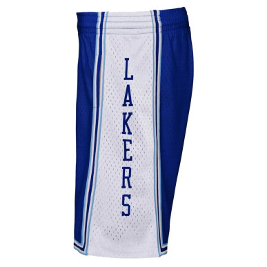 Short NBA Los Angeles Lakers Mitchell & Ness Royal para niño