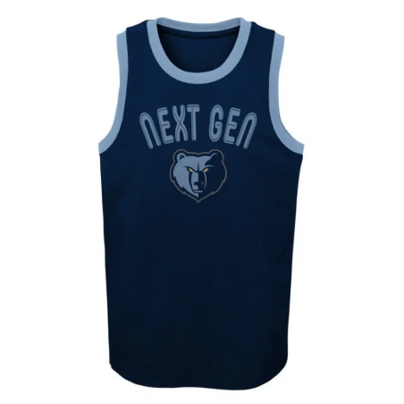 Camiseta NBA Memphis Grizzlies Outerstuff Striker Marina para Nino
