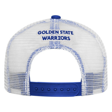Gorra NBA Golden State Warriors Outerstuff Foam Front Trucker Azul para Chico