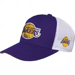 Gorra NBA Los Angeles Lakers Outerstuff Bleach Out Trucker Morando para Chico