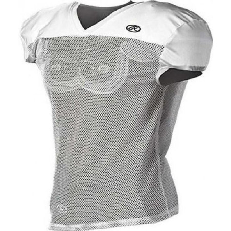 Camiseta de futbol americano Rawlings Blanco