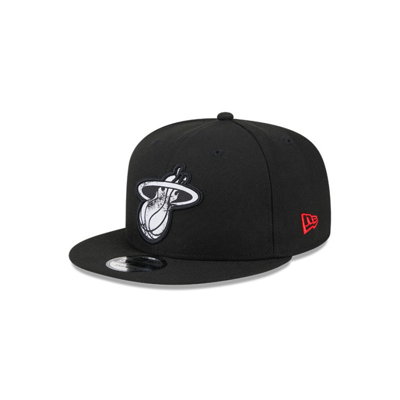 New Era 23 9Fifty NBA hat Miami Heat Black