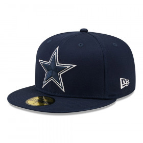 Casquette NFL Dallas Cowboys New Era Side Patch 59Fifty Bleu marine