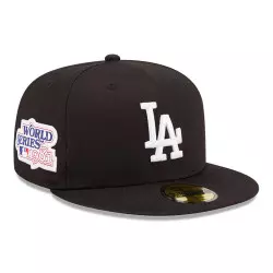 Gorra MLB Los Angeles Dodgers New Era Side patch 59fifty Negro