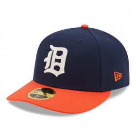 Casquette MLB Detroit Tigers New Era Coops 59fifty Low profile Bleu marine