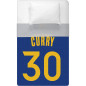 NBA Fleece throw Stephen Curry Golden State Warriors 2mx1.5m