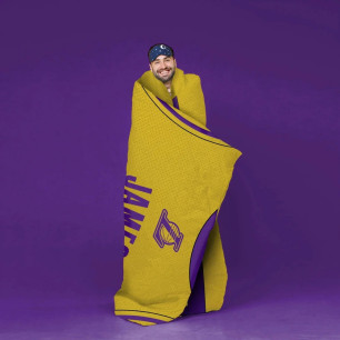 Plaid NBA Lebron James Los Angeles Lakers 2mx1.5m