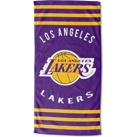 Serviette de plage NBA Los Angeles Lakers Outterstuff Stripes