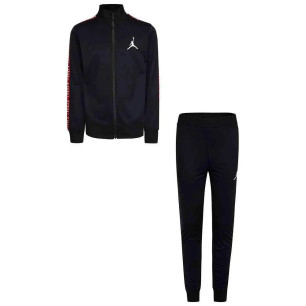 Kid's Jordan Tricot fleece pant set black