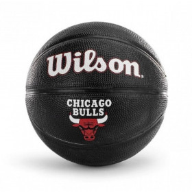Mini Pelota de baloncesto NBA Chicago Bulls Wilson Mini Team Tribute