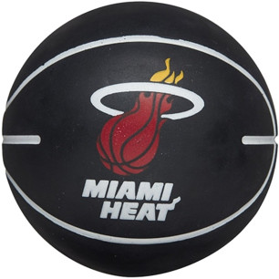 Mini pelota Alta NBA Miami Heat Wilson Negro