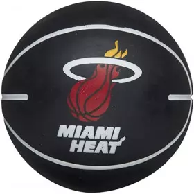 Mini Balle Rebondissante Wilson NBA Miami Heat Noir