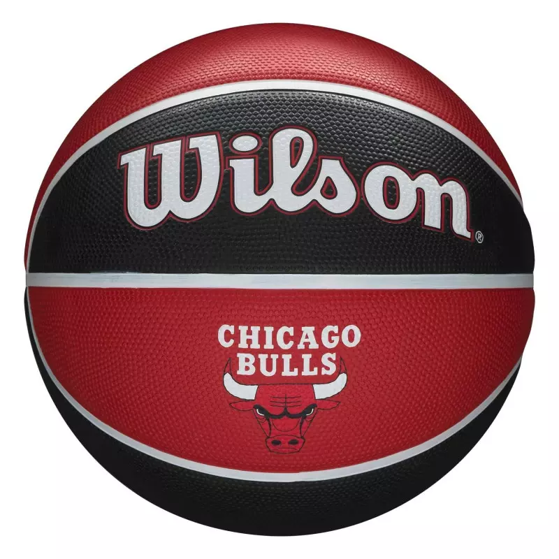 Pelota de baloncesto NBA Chicago Bulls Wilson Team Tribute Exterior