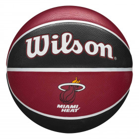 Ballon de Basketball NBA Miami Heat Wilson Team Tribute Exterieur