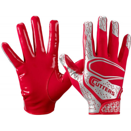Cutters football gloves REV 2.0 Red