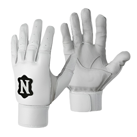 Guantes de futbol americano Lineman Neumann FBL 53 blanco