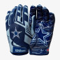 Wilson NFL Dallas Cowboys Stretch Fit football glove