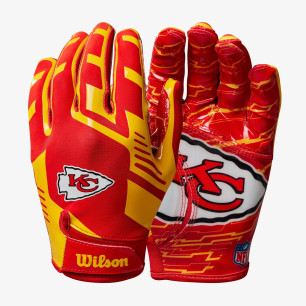 Wilson NFL Kansas City Chiefs Stretch Fit football glove