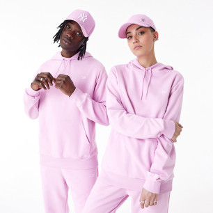 Sweat à Capuche New Era League Essential Rose