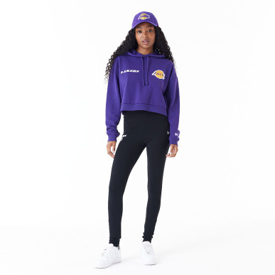 Sudadera NBA Los Angeles Lakers New Era Team Logo para mujer