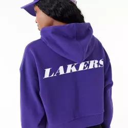Sudadera NBA Los Angeles Lakers New Era Team Logo para mujer
