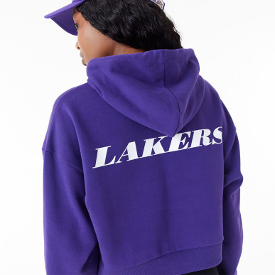 Women's New Era Team Logo Hoodie NBA Los Angeles Lakers