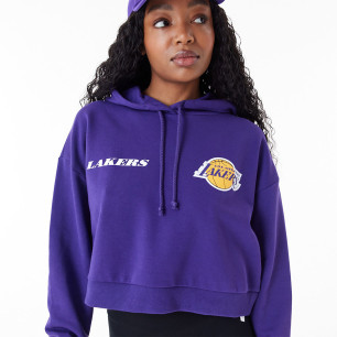 Women's New Era Team Logo Hoodie NBA Los Angeles Lakers