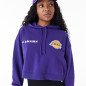 Sudadera NBA Los Angeles Lakers New Era Team Logo para mujer